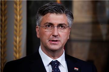 Croatian Prime Minister Plenkovic in Paris