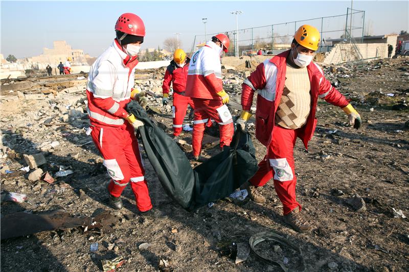 Ukraine International Airlines plane crashes near Tehran with 176 people on board