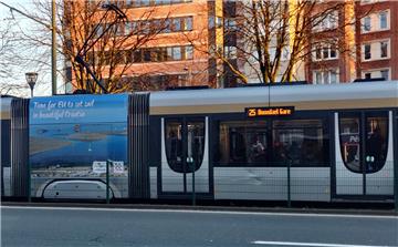 Velika promocija Hrvatske na javnim lokacijama i gradskom prijevozu u Bruxellesu