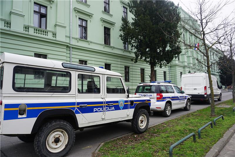 Dojava o bombi na Županijskom sudu u Osijeku