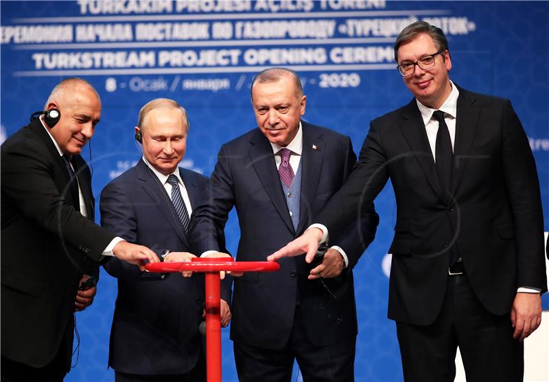 TURKEY RUSSIA DIPLOMACY TURKSTREAM PROJECT