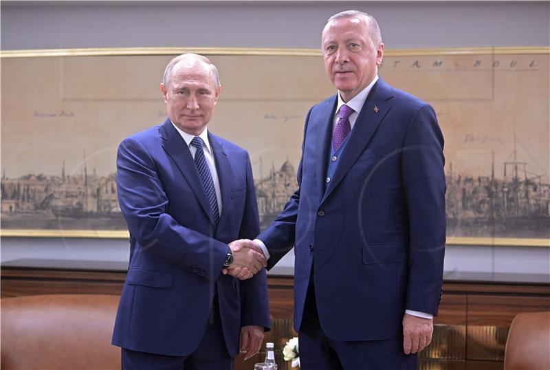 Erdogan i Putin svečano obilježili početak rada Turskog toka