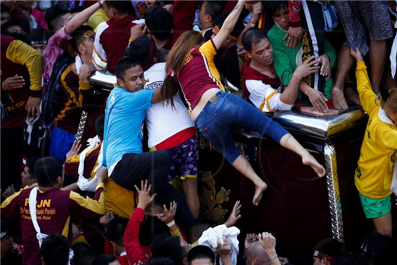 Black Nazarene procession in Manila