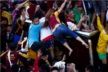 Black Nazarene procession in Manila