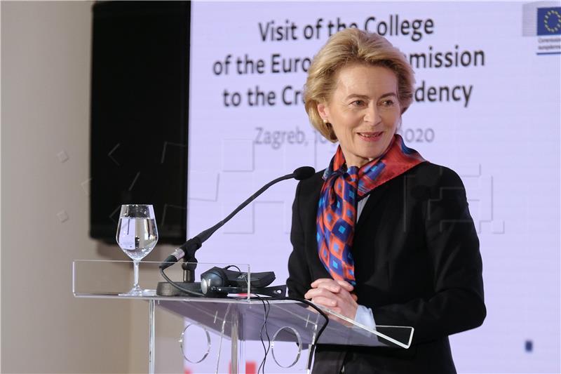 Von der Leyen says EU should not change criteria for Albania and North Macedonia