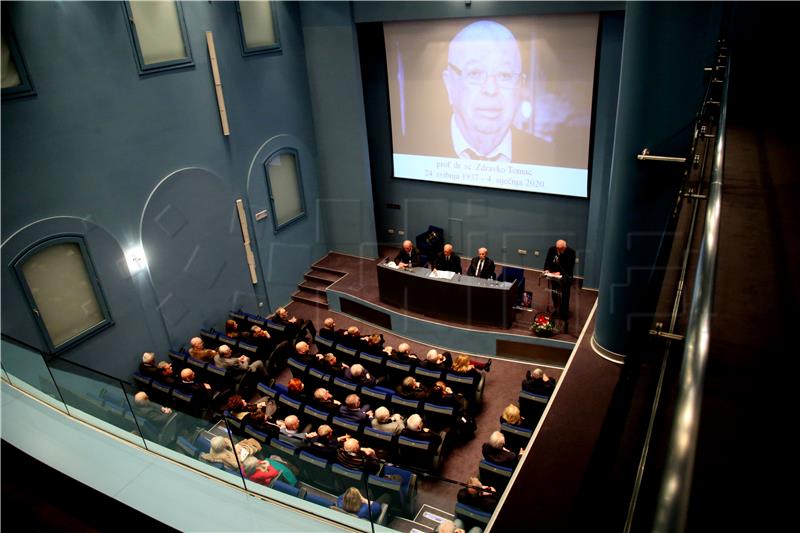 Komemoracija u spomen preminulom sveučilišnom profesoru dr. Zdravku Tomcu