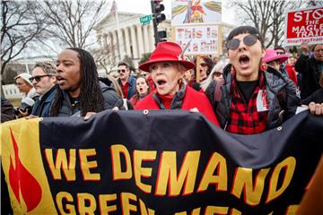 USA CLIMATE PROTEST