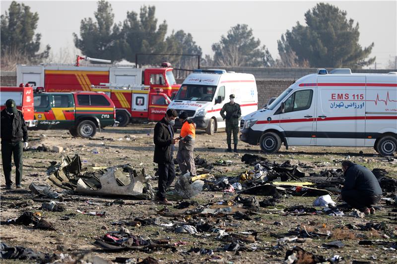 (FILE) IRAN UKRAINE AIRPLANE CRASH