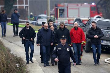 Premijer Plenković na požarištu: 'Najdublja sućut obiteljima stradalih u ovoj strašnoj tragediji'