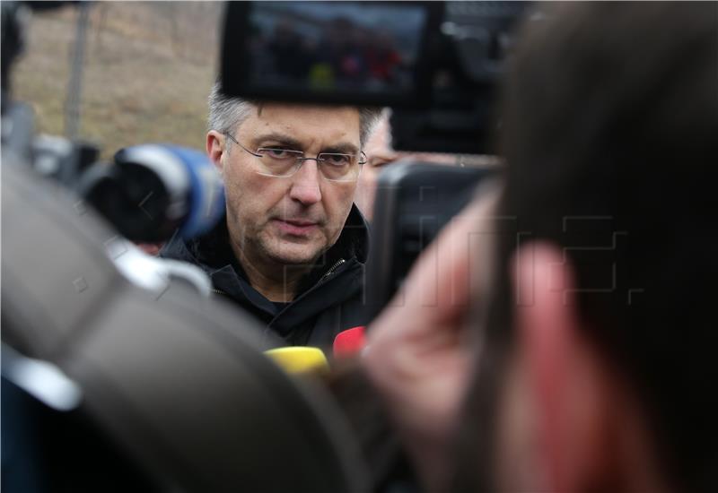 Premijer Plenković na požarištu: 'Najdublja sućut obiteljima stradalih u ovoj strašnoj tragediji'