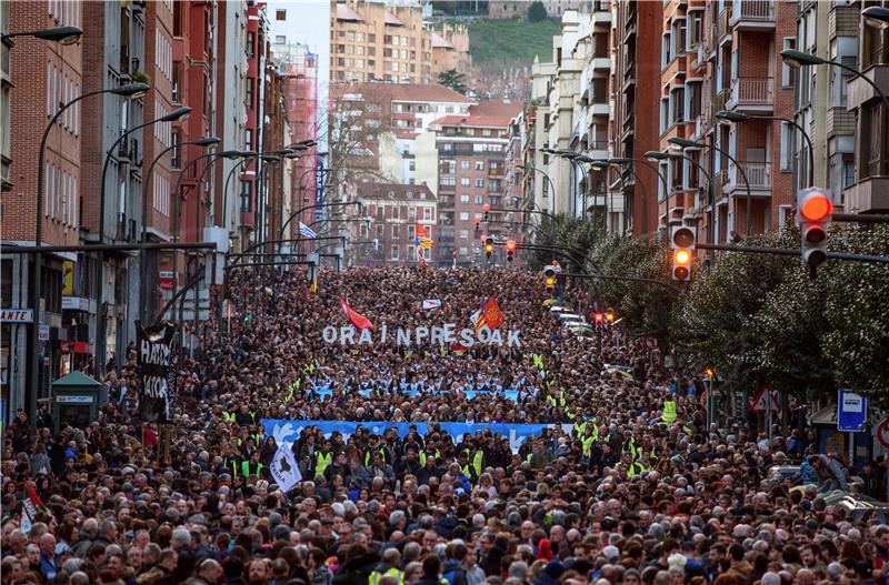 SPAIN PROTEST ETA INMATES SUPPORT