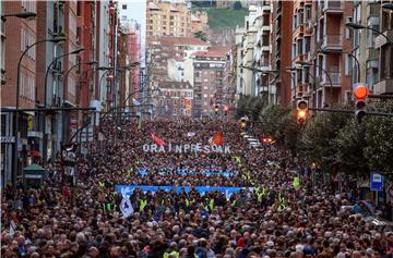 SPAIN PROTEST ETA INMATES SUPPORT