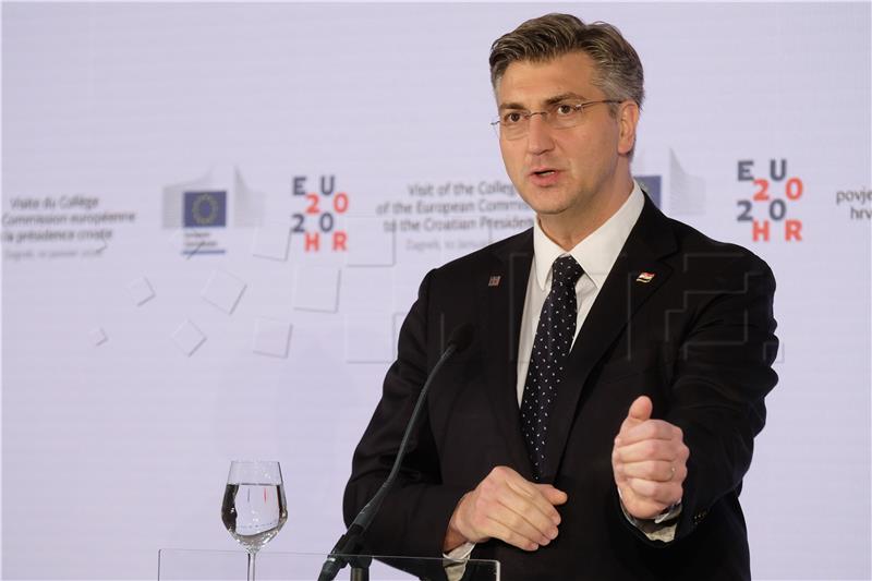 Plenkovic says EU, UK should show maturity in negotiations