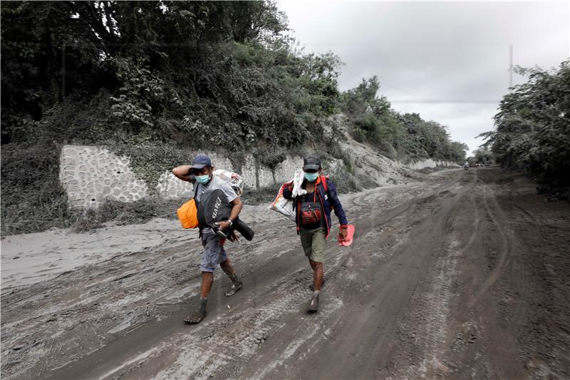 Taal Volcano eruption aftermath