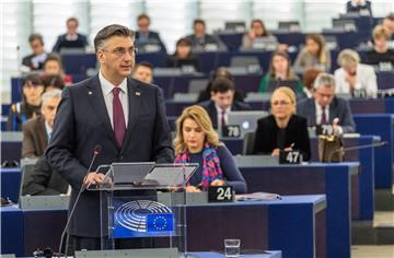 Plenković Europskom parlamentu predstavio prioritete hrvatskog presjedanja EU-om