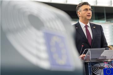 Plenković u EP-u: Hrvatska neće dopustiti da postane hotspot