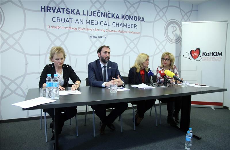 Zajednička konferencija za medije KoHOM-a i HLK-a