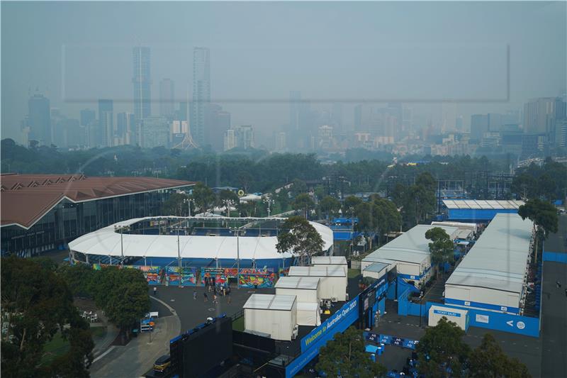 Australian Open practice sessions