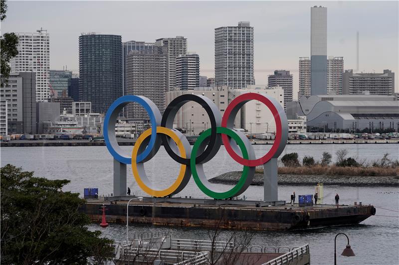 JAPAN TOKYO OLYMPICS RINGS