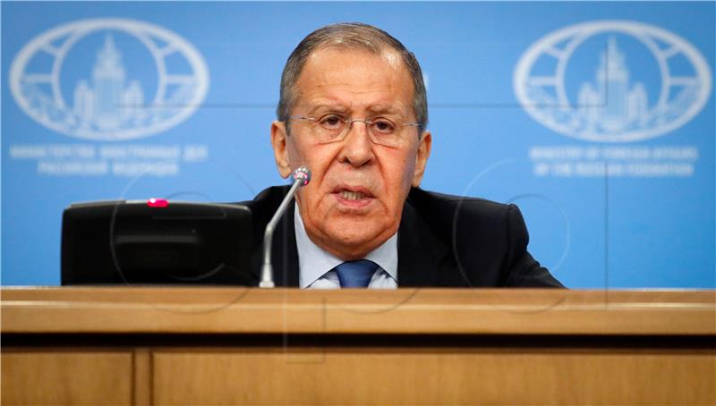 RUSSIA LAVROV NEWS CONFERENCE