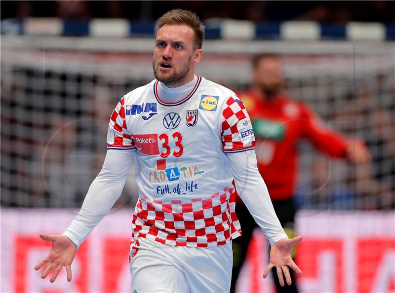 Croatia handball team beat Germany, secure European Championship semifinal