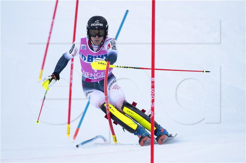 Slalom - Wengen: Pobjeda Francuza Noela, Filip Zubčić 18.  