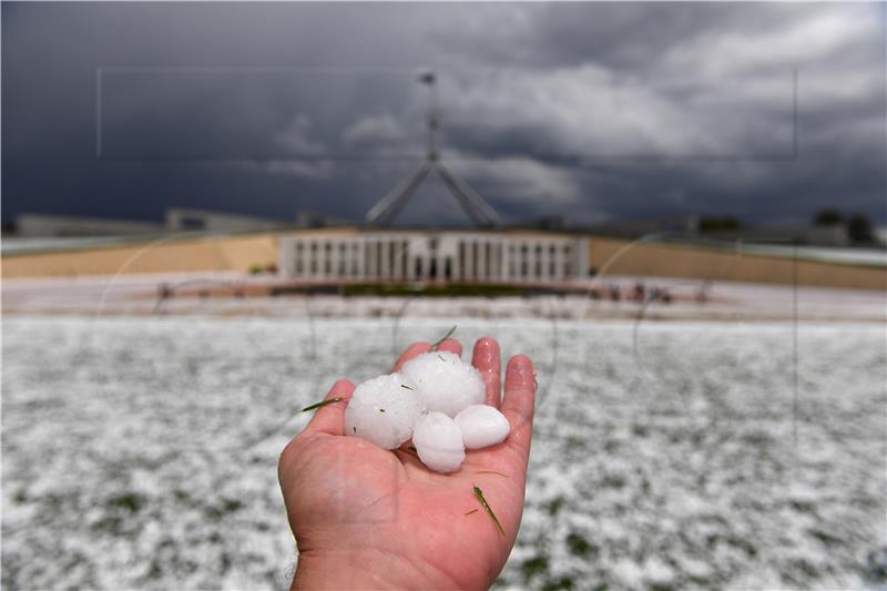 AUSTRALIA WEATHER HAIL STORM