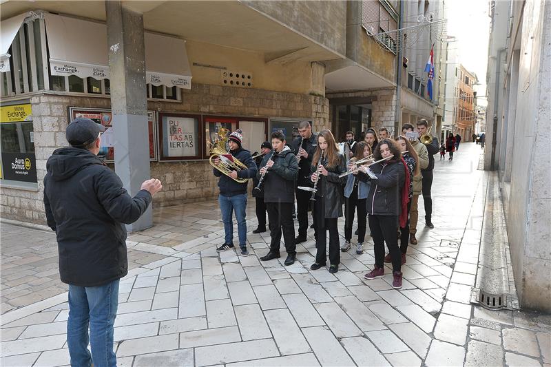 Zadar: Budnicom gradske glazbe počelo obilježavanje 27. obljetnice akcije Maslenica