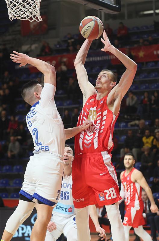 Utakmica 16. kola ABA lige Crvena zvezda - Cibona