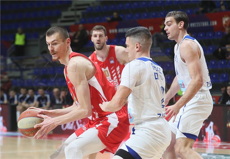 Utakmica 16. kola ABA lige Crvena zvezda - Cibona