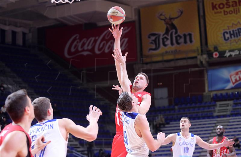 Utakmica 16. kola ABA lige Crvena zvezda - Cibona