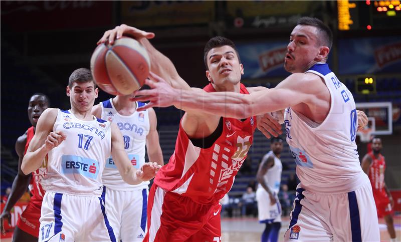 Utakmica 16. kola ABA lige Crvena zvezda - Cibona