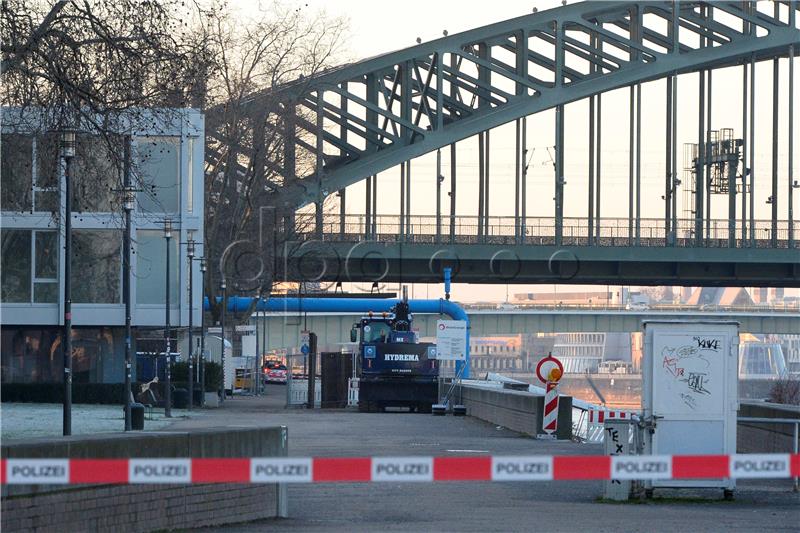 Bomb disposal in Cologne