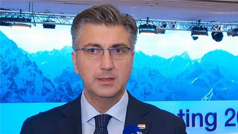 Plenkovic: Focus of Croatian EU presidency to be on SE Europe