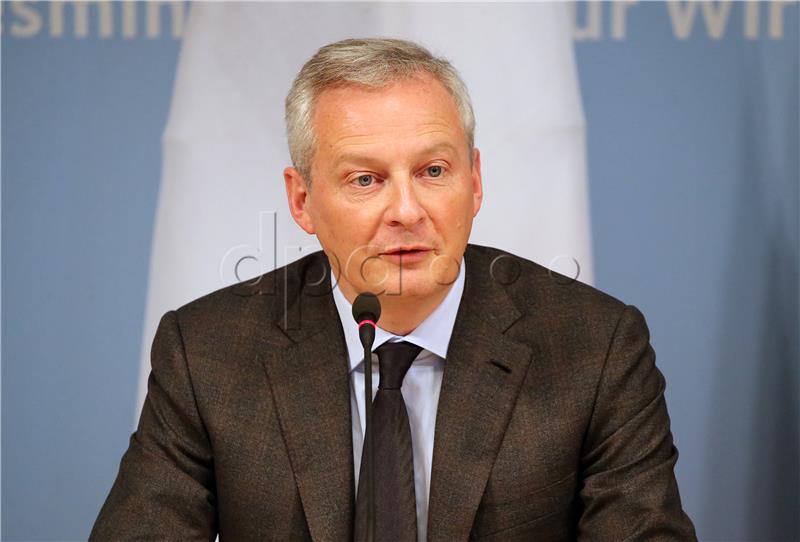 French Minister of Economic Affairs Bruno Le Maire