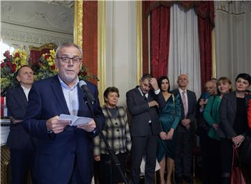 Tradicionalno novogodišnje primanje za novinare grada Zagreba