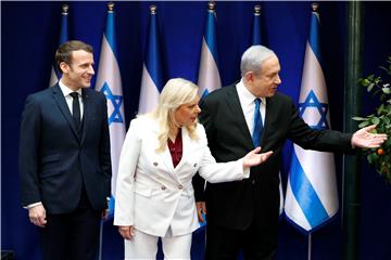 French President Macron visits Jerusalem