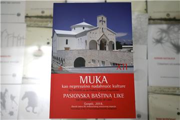 Predstavljen zbornik radova "Pasionska baština Like"