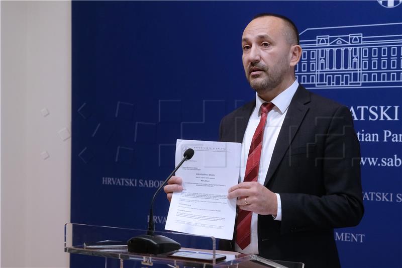 Konferencija za novinare Hrvoja Zekanovića