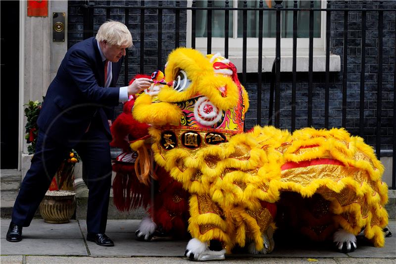 BRITAIN CHINA LUNAR NEW YEAR