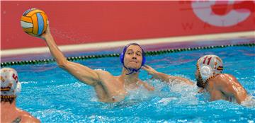 Croatia beaten by Spain in European water polo championship semifinal, to play for bronze Sunday