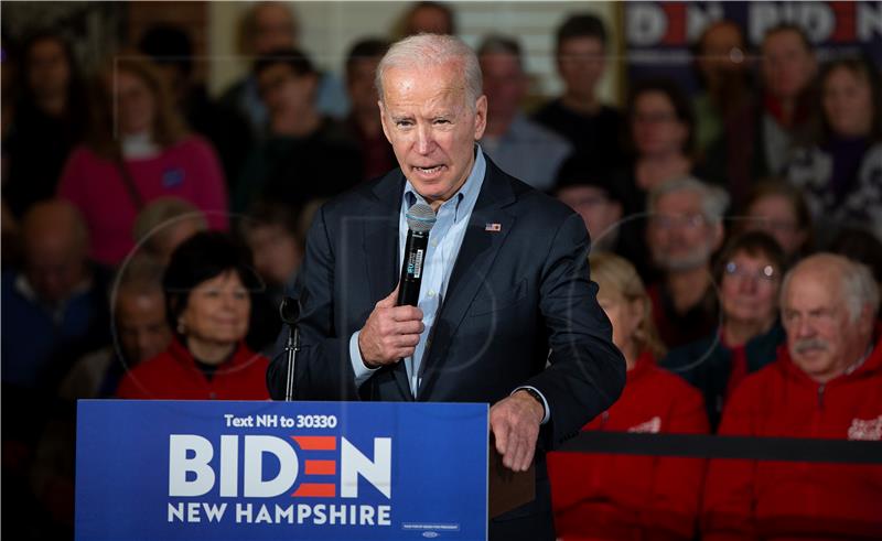 USA ELECTIONS CAMPAIGN BIDEN