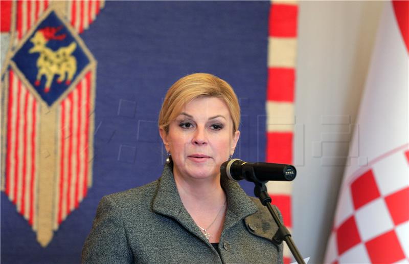 Grabar-Kitarovic to ask for office space after her term expires - newspaper