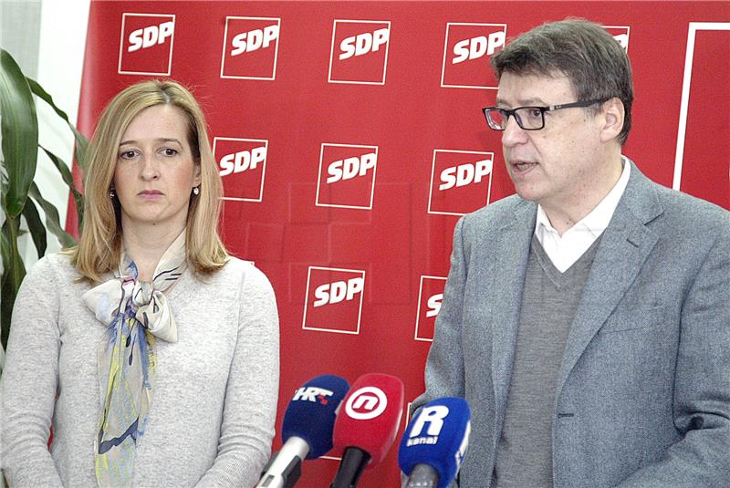 Party official says SDP has prepared anti-corruption plan as HDZ is incapable of fighting graft