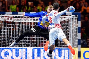 Croatian men's handball team European vice-champion