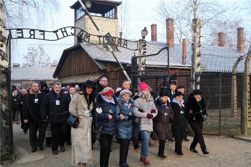 POLAND AUSCHWITZ LIBERATION ANNIVERSARY