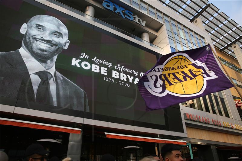 USA KOBE BRYANT BASKETBALL OBIT