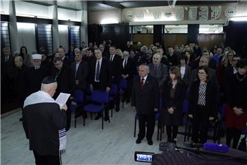 Bosnia's Jewish community remembers Holocaust victims