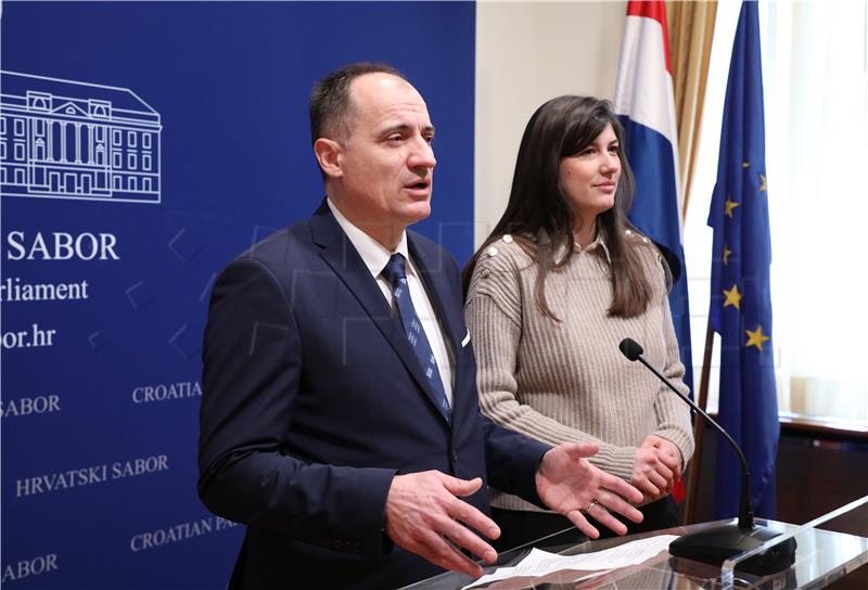 Konferencija za medije Kluba zastupnika Mosta nezavisnih lista