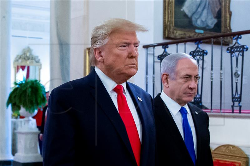 USA ISRAEL TRUMP NETANYAHU